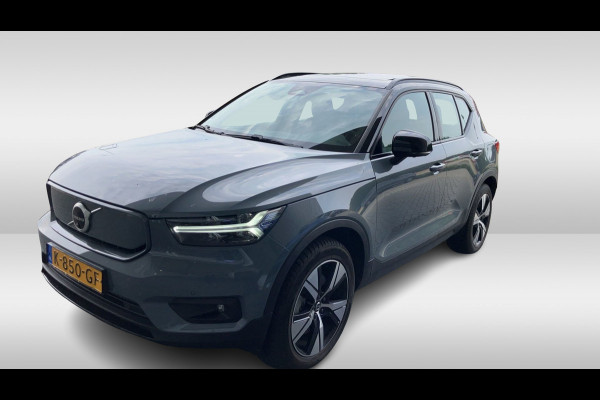 Volvo XC40 Recharge P8 AWD R-Design / Trekhaak / Panoramadak / Camera / Keyless / Harman Kardon / 19'' / Half leder / Stuur+Stoelverwarming / DAB / Dodehoek / ACC