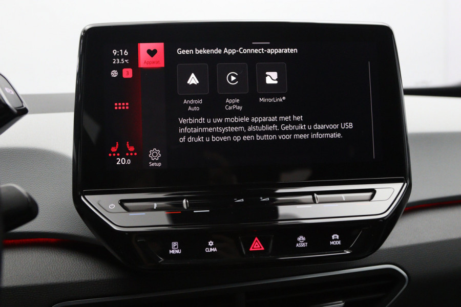 Volkswagen ID.3 Pro 204 PK S 77 kWh, Adap. Cruise Control, Warmtepomp, Stoelverwarming