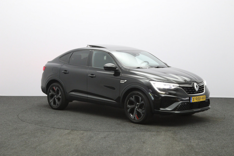 Renault Arkana 1.6 E-Tech hybrid 145 PK R.S. Line E-Tech engineered, Schuif-Kanteldak, leder, Adap. Cruise Control, Camera