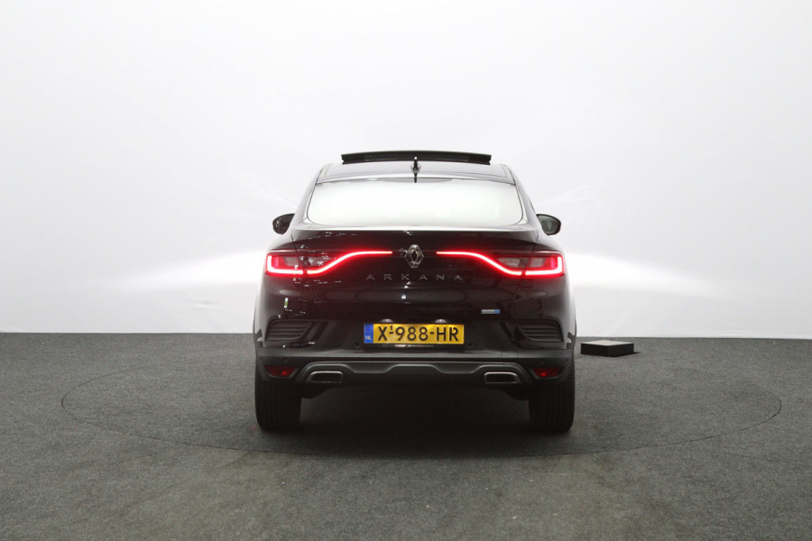Renault Arkana 1.6 E-Tech hybrid 145 PK R.S. Line E-Tech engineered, Schuif-Kanteldak, leder, Adap. Cruise Control, Camera