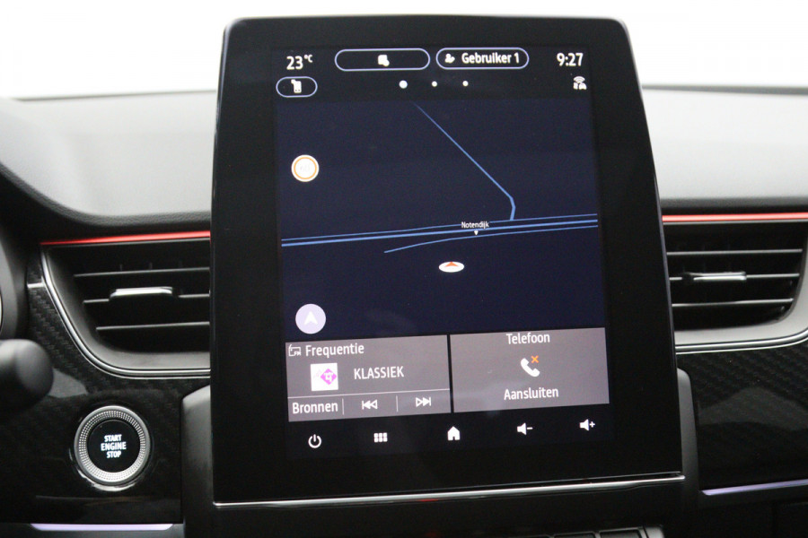 Renault Arkana 1.6 E-Tech hybrid 145 PK R.S. Line E-Tech engineered, Schuif-Kanteldak, leder, Adap. Cruise Control, Camera