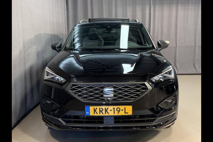 Seat Tarraco 1.4 TSI e-Hybrid PHEV FR Business FABRIEKSGARANTIE 03-2028 20"/Panoramadak/Trekhaak/360 camera/Keyless/Dodehoek/Elektrische klep/Stuur + stoelverwarming v+a