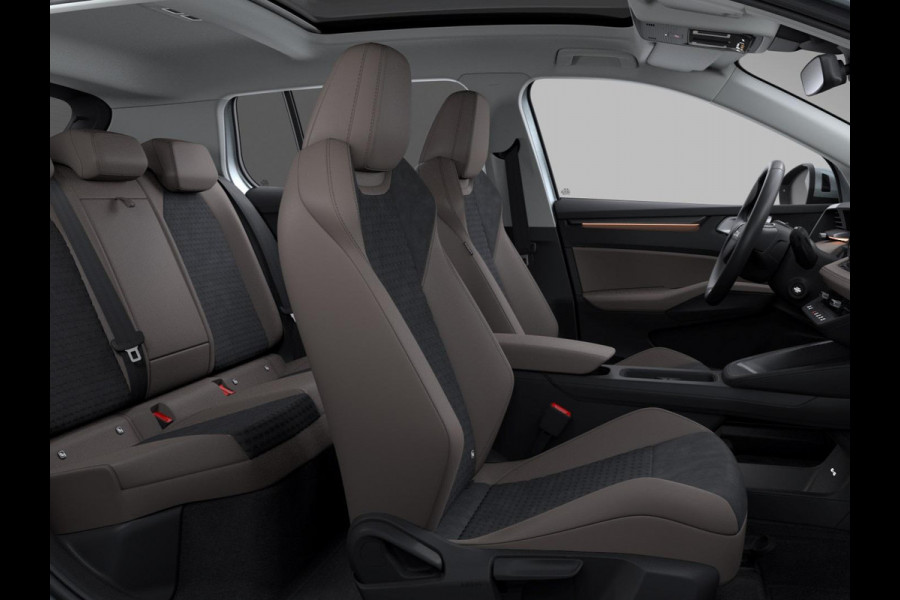 Škoda Epiq Business Launch Edition 56 kWh 211 pk | Suite Interieur | Light & View Pakket | Panorama Dak | Trekhaak |  19" lichtmetalen velgen Lark, zwart