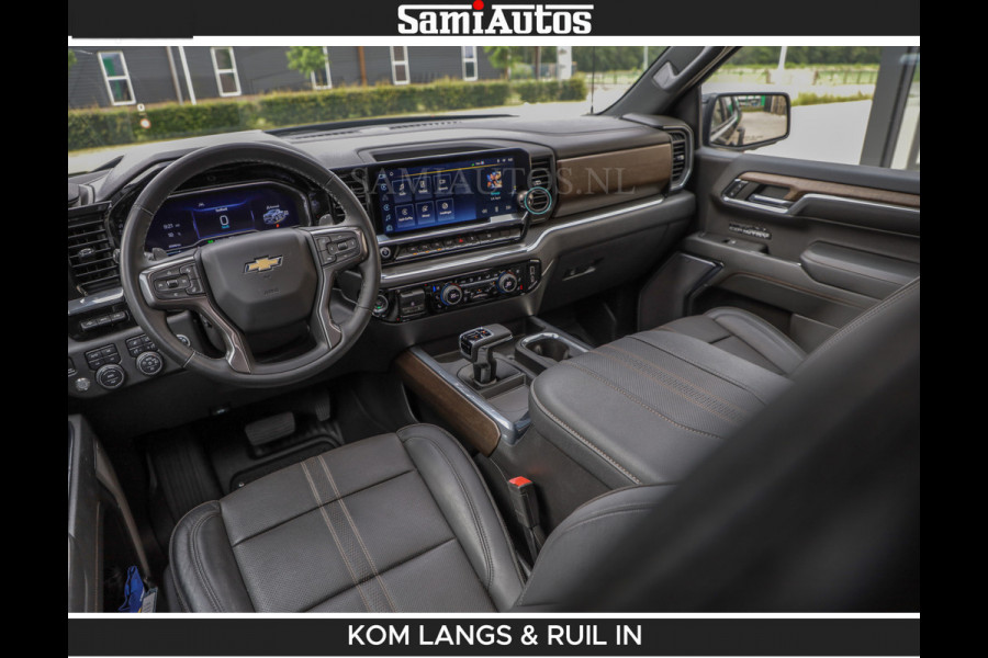 Chevrolet Silverado BEAST | HULK PACK | 6.2 V8 426PK | HUIF | BLACK OPS | BOM VOL | GARANTIE TOT 24-01-2028 | DC 5 PERSOONS | DUBBELE CABINE | HUD | COMFORT STOELEN GEKOELD EN VERWARMD | BOSE | EN NOG VEEL MEER ....|