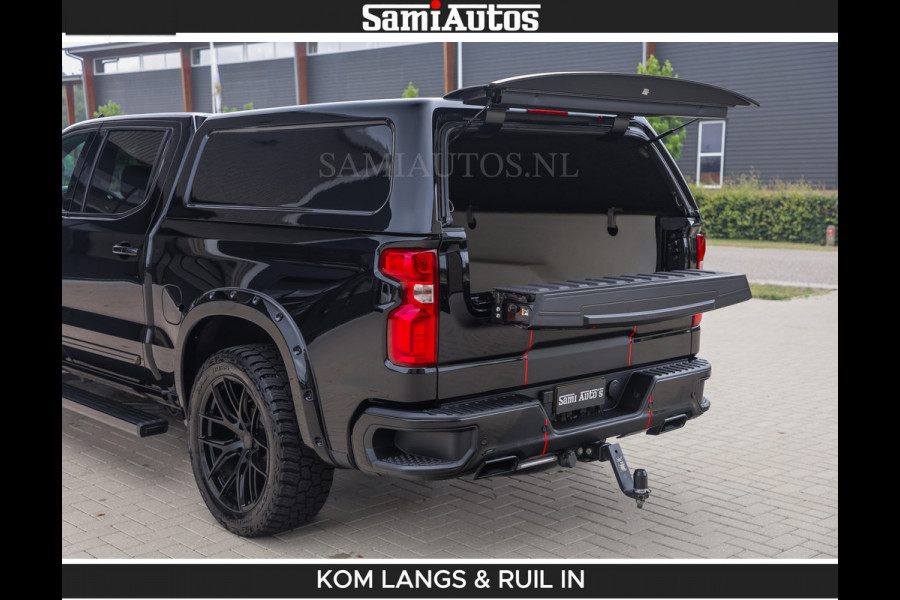 Chevrolet Silverado BEAST | HULK PACK | 6.2 V8 426PK | HUIF | BLACK OPS | BOM VOL | GARANTIE TOT 24-01-2028 | DC 5 PERSOONS | DUBBELE CABINE | HUD | COMFORT STOELEN GEKOELD EN VERWARMD | BOSE | EN NOG VEEL MEER ....|