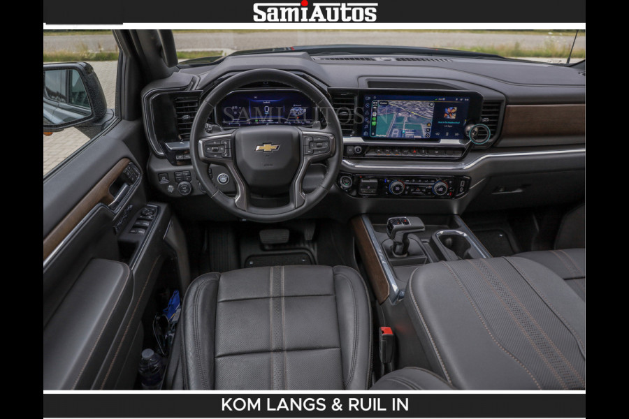 Chevrolet Silverado BEAST | HULK PACK | 6.2 V8 426PK | HUIF | BLACK OPS | BOM VOL | GARANTIE TOT 24-01-2028 | DC 5 PERSOONS | DUBBELE CABINE | HUD | COMFORT STOELEN GEKOELD EN VERWARMD | BOSE | EN NOG VEEL MEER ....|