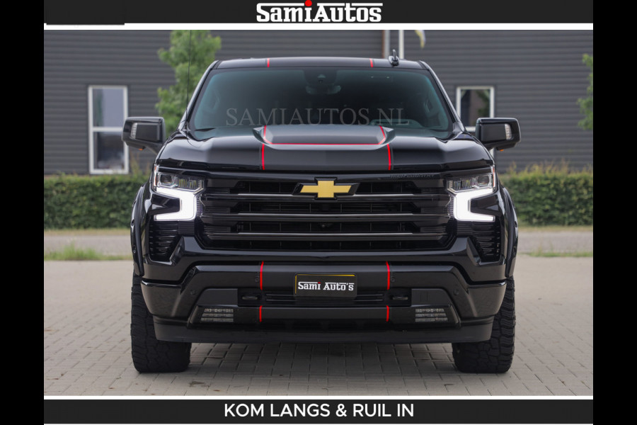 Chevrolet Silverado BEAST | HULK PACK | 6.2 V8 426PK | HUIF | BLACK OPS | BOM VOL | GARANTIE TOT 24-01-2028 | DC 5 PERSOONS | DUBBELE CABINE | HUD | COMFORT STOELEN GEKOELD EN VERWARMD | BOSE | EN NOG VEEL MEER ....|