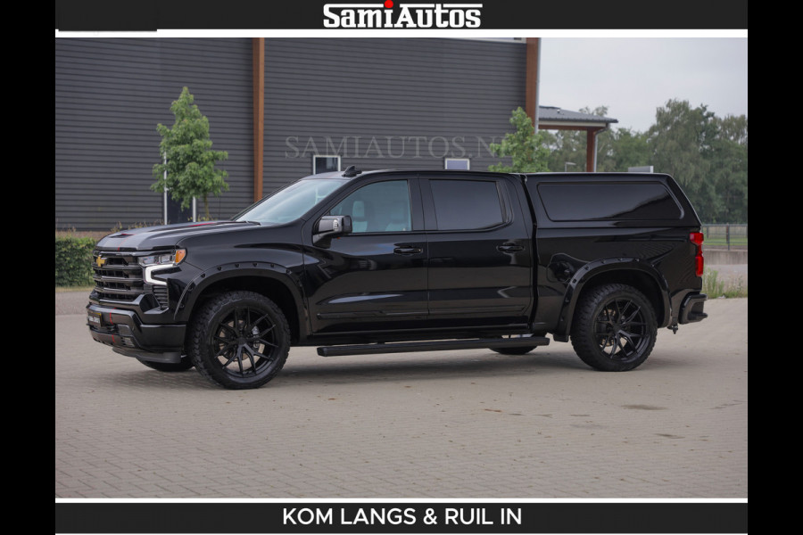 Chevrolet Silverado BEAST | HULK PACK | 6.2 V8 426PK | HUIF | BLACK OPS | BOM VOL | GARANTIE TOT 24-01-2028 | DC 5 PERSOONS | DUBBELE CABINE | HUD | COMFORT STOELEN GEKOELD EN VERWARMD | BOSE | EN NOG VEEL MEER ....|