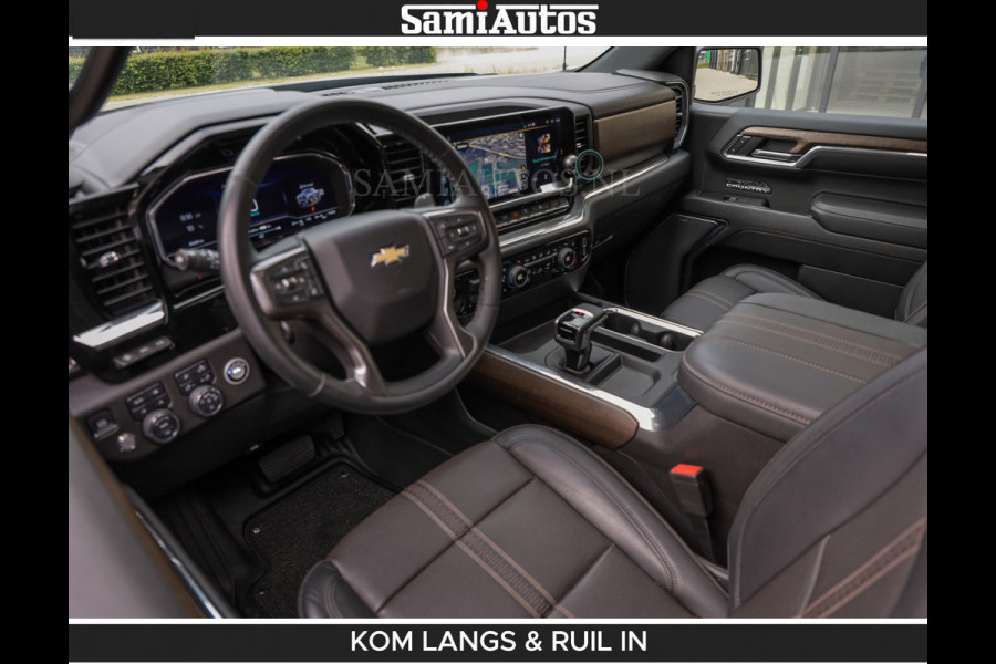 Chevrolet Silverado BEAST | HULK PACK | 6.2 V8 426PK | HUIF | BLACK OPS | BOM VOL | GARANTIE TOT 24-01-2028 | DC 5 PERSOONS | DUBBELE CABINE | HUD | COMFORT STOELEN GEKOELD EN VERWARMD | BOSE | EN NOG VEEL MEER ....|