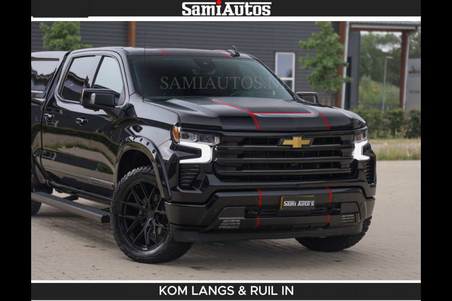 Chevrolet Silverado BEAST | HULK PACK | 6.2 V8 426PK | HUIF | BLACK OPS | BOM VOL | GARANTIE TOT 24-01-2028 | DC 5 PERSOONS | DUBBELE CABINE | HUD | COMFORT STOELEN GEKOELD EN VERWARMD | BOSE | EN NOG VEEL MEER ....|