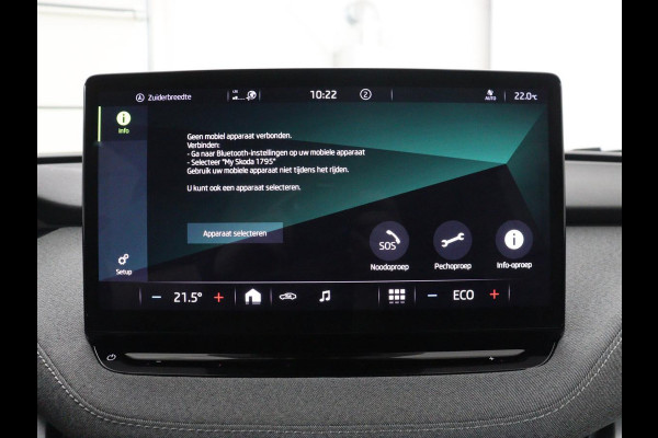 Škoda Enyaq iV 60 | SOH 90,8% | Half leder | Cruise control | Carplay | Sfeerverlichting | Camera | Park assist | Climate control | Elektrische achterklep | Trekhaak