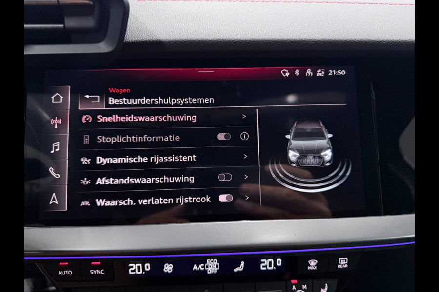 Audi A3 Sportback 45 TFSI e 3 X S-LINE S3 LOOK RS-STOELEN PANO/SFEERVERL/V-COCKPIT/NAVI/CARPLAY/DAB///