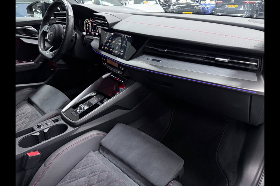 Audi A3 Sportback 45 TFSI e 3 X S-LINE S3 LOOK RS-STOELEN PANO/SFEERVERL/V-COCKPIT/NAVI/CARPLAY/DAB///