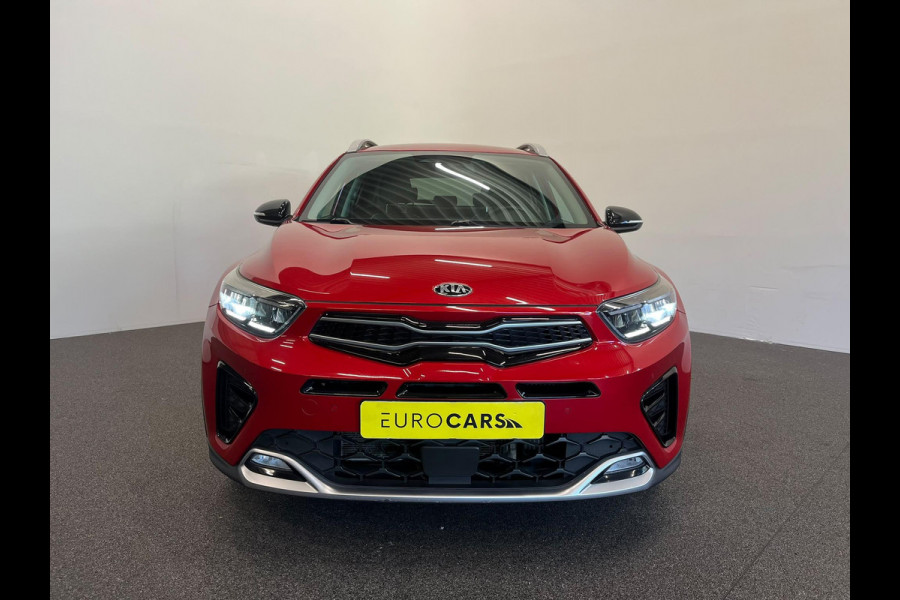 Kia Stonic 1.0 74kW GT Line Automaat Navigatie Apple Carplay Android Auto Camera Parkeersensoren achter Adaptive Cruise Control Stoel- en stuurverwarming Full Led Half leder Climate Control Lichtmetalen velgen