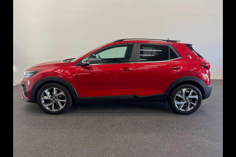 Kia Stonic 1.0 74kW GT Line Automaat Navigatie Apple Carplay Android Auto Camera Parkeersensoren achter Adaptive Cruise Control Stoel- en stuurverwarming Full Led Half leder Climate Control Lichtmetalen velgen