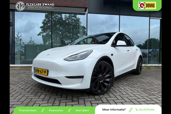Tesla Model Y Performance AWD 75 kWh - Automaat - Panodak - Leder - Navi