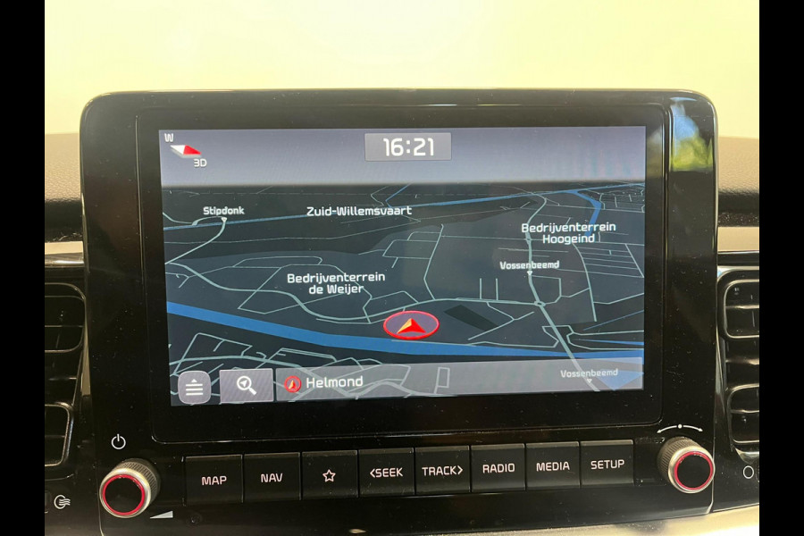 Kia Stonic 1.0 74kW GT Line Automaat Navigatie Apple Carplay Android Auto Camera Parkeersensoren achter Adaptive Cruise Control Stoel- en stuurverwarming Full Led Half leder Climate Control Lichtmetalen velgen