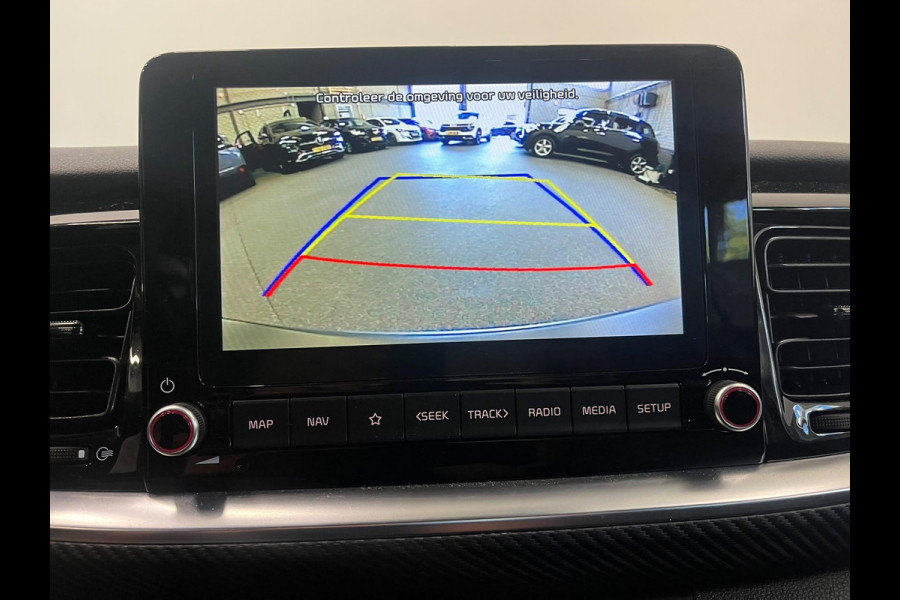 Kia Stonic 1.0 74kW GT Line Automaat Navigatie Apple Carplay Android Auto Camera Parkeersensoren achter Adaptive Cruise Control Stoel- en stuurverwarming Full Led Half leder Climate Control Lichtmetalen velgen