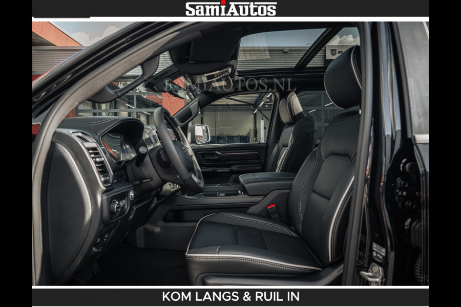 Dodge Ram HULK PACKAGE | Limited Night H.O 540HP 706Nm | Massage + Full Option | De Meest Luxe en Volle Pick-Up in zijn Klasse | Hulk Pack Comfortabele Dubbele Cabine met Royale 5 Zitplaatsen | BPM vrij | Nu Leverbaar uit Voorraad | Voorraad Nr 2353 - 5412 | De specialist in Amerikaanse pick‑ups in Nederland en Europa.