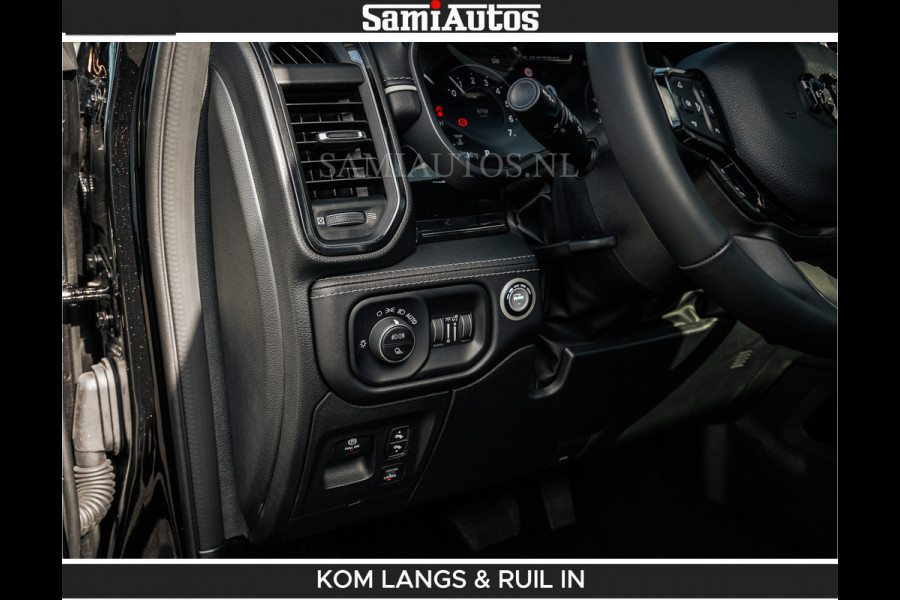 Dodge Ram HULK PACKAGE | Limited Night H.O 540HP 706Nm | Massage + Full Option | De Meest Luxe en Volle Pick-Up in zijn Klasse | Hulk Pack Comfortabele Dubbele Cabine met Royale 5 Zitplaatsen | BPM vrij | Nu Leverbaar uit Voorraad | Voorraad Nr 2353 - 5412 | De specialist in Amerikaanse pick‑ups in Nederland en Europa.