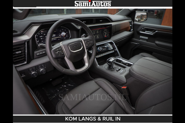GMC Sierra DENALI 6.2 V8 426PK Full Option | De Meest Luxe Pick-Up in zijn Klasse | Comfortabele Dubbele Cabine met Royale 5 Zitplaatsen | BPM vrij | Nu Leverbaar uit Voorraad | Voorraad Nr 2058 | De specialist in Amerikaanse pick‑ups in Nederland en Europa.