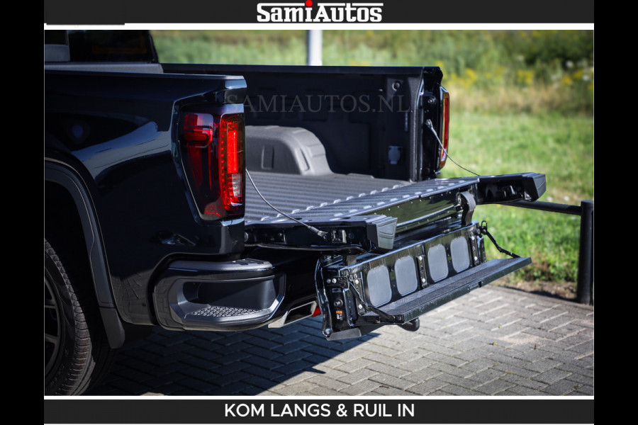 GMC Sierra DENALI 6.2 V8 426PK Full Option | De Meest Luxe Pick-Up in zijn Klasse | Comfortabele Dubbele Cabine met Royale 5 Zitplaatsen | BPM vrij | Nu Leverbaar uit Voorraad | Voorraad Nr 2058 | De specialist in Amerikaanse pick‑ups in Nederland en Europa.