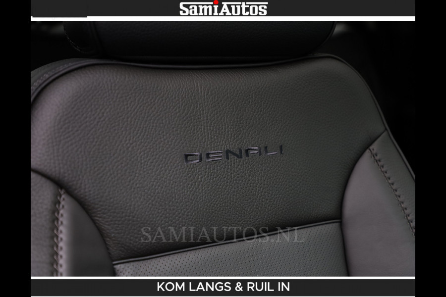 GMC Sierra DENALI 6.2 V8 426PK Full Option | De Meest Luxe Pick-Up in zijn Klasse | Comfortabele Dubbele Cabine met Royale 5 Zitplaatsen | BPM vrij | Nu Leverbaar uit Voorraad | Voorraad Nr 2058 | De specialist in Amerikaanse pick‑ups in Nederland en Europa.