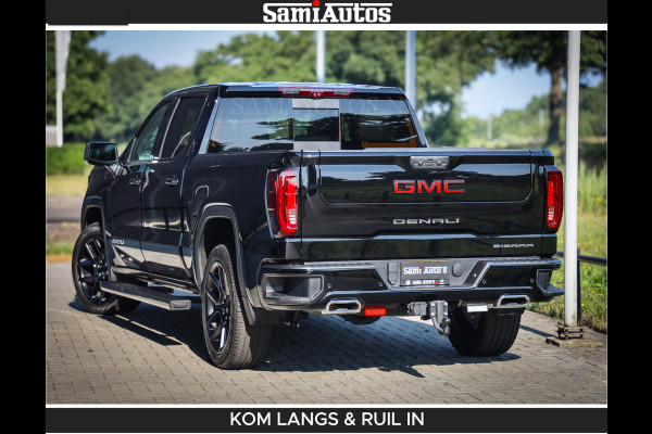 GMC Sierra DENALI 6.2 V8 426PK Full Option | De Meest Luxe Pick-Up in zijn Klasse | Comfortabele Dubbele Cabine met Royale 5 Zitplaatsen | BPM vrij | Nu Leverbaar uit Voorraad | Voorraad Nr 2058 | De specialist in Amerikaanse pick‑ups in Nederland en Europa.