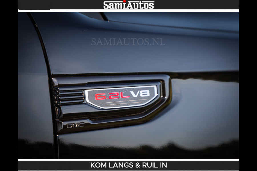GMC Sierra DENALI 6.2 V8 426PK Full Option | De Meest Luxe Pick-Up in zijn Klasse | Comfortabele Dubbele Cabine met Royale 5 Zitplaatsen | BPM vrij | Nu Leverbaar uit Voorraad | Voorraad Nr 2058 | De specialist in Amerikaanse pick‑ups in Nederland en Europa.
