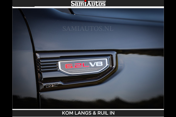 GMC Sierra DENALI 6.2 V8 426PK Full Option | De Meest Luxe Pick-Up in zijn Klasse | Comfortabele Dubbele Cabine met Royale 5 Zitplaatsen | BPM vrij | Nu Leverbaar uit Voorraad | Voorraad Nr 2058 | De specialist in Amerikaanse pick‑ups in Nederland en Europa.