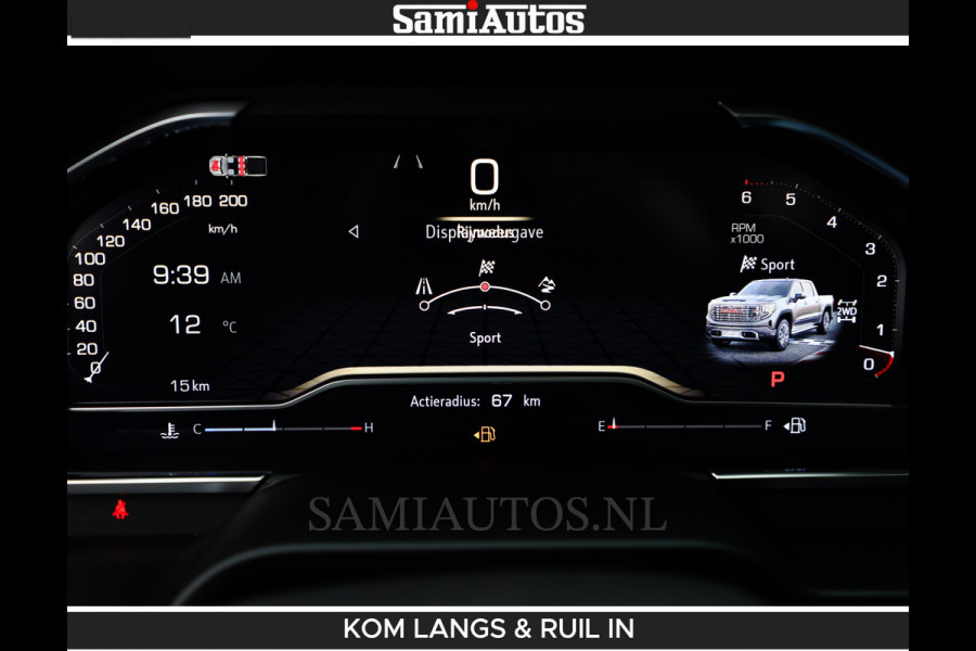 GMC Sierra DENALI 6.2 V8 426PK Full Option | De Meest Luxe Pick-Up in zijn Klasse | Comfortabele Dubbele Cabine met Royale 5 Zitplaatsen | BPM vrij | Nu Leverbaar uit Voorraad | Voorraad Nr 2058 | De specialist in Amerikaanse pick‑ups in Nederland en Europa.