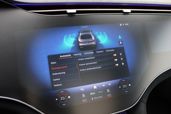 Mercedes-Benz EQS AMG 53 4MATIC+ 108 kWh | Manufaktur | Keramisch | Achterasbesturing | Hyperscreen | Carbon | HUD | Massage | Verwarmd Stuurwiel | Stoelventilatie | Luchtvering |