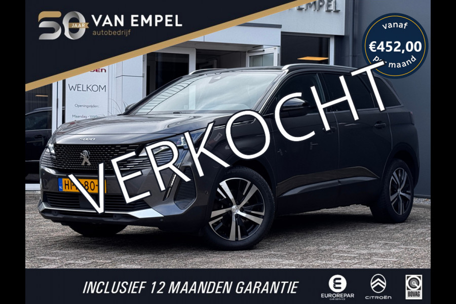 Peugeot 5008 PT180 pk GT Automaat 7P. | Trekhaak | Camera | Elek. Achterklep | Adaptive Cruise