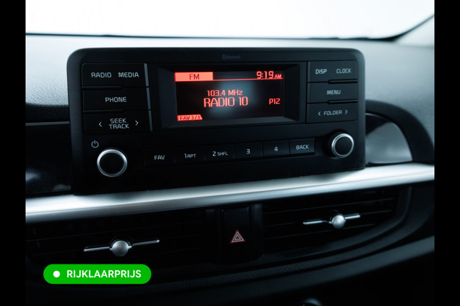 Kia Picanto 1.0 DPi ComfortLine | Cruise control | Airco | DAB | Carkit | Dealeronderhouden | Zwart | Rijklaarprijs incl. 6 maanden garantie