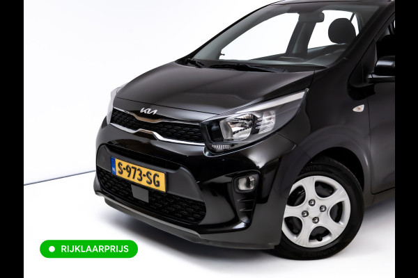 Kia Picanto 1.0 DPi ComfortLine | Cruise control | Airco | DAB | Carkit | Dealeronderhouden | Zwart | Rijklaarprijs incl. 6 maanden garantie