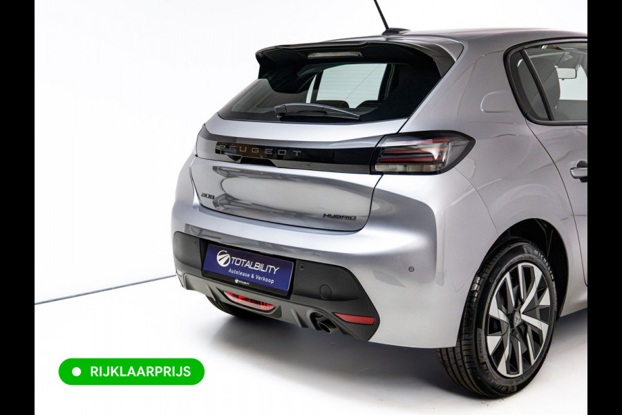 Peugeot 208 1.2 Hybrid 110 e-DCS6 Style | Tot 8 jaar garantie | Airco | Cruise | Apple Carplay / Android Auto Led, Pdc achter, Lane-assist, Verkeersborddetectie, Dab
