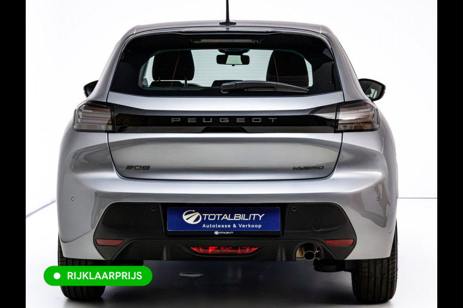 Peugeot 208 1.2 Hybrid 110 e-DCS6 Style | Tot 8 jaar garantie | Airco | Cruise | Apple Carplay / Android Auto Led, Pdc achter, Lane-assist, Verkeersborddetectie, Dab