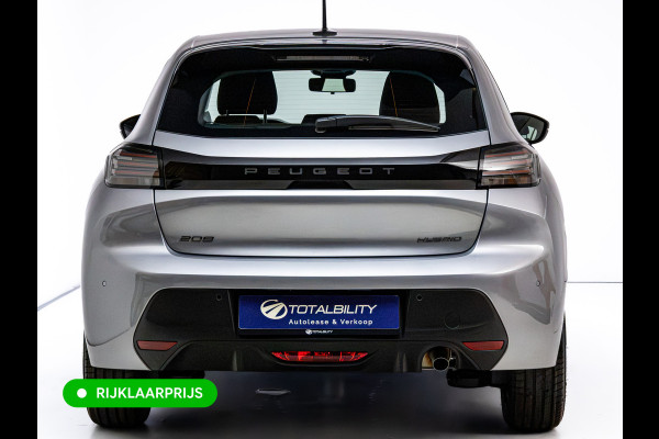 Peugeot 208 1.2 Hybrid 110 e-DCS6 Style | Tot 8 jaar garantie | Airco | Cruise | Apple Carplay / Android Auto Led, Pdc achter, Lane-assist, Verkeersborddetectie, Dab