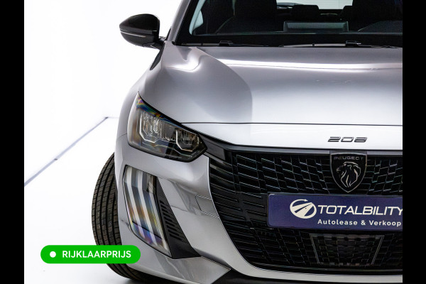 Peugeot 208 1.2 Hybrid 110 e-DCS6 Style | Tot 8 jaar garantie | Airco | Cruise | Apple Carplay / Android Auto Led, Pdc achter, Lane-assist, Verkeersborddetectie, Dab