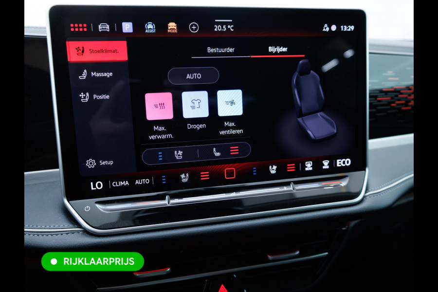 Volkswagen Passat Variant 1.5 eHybrid Elegance Bus. 204 PK | Elec. trekhaak | Stoel- & Stuurverwarming | Ergo stoelen met memory | All-season, Adaptive cruise, Navigatie, Stoelventilatie, HUD, Elektrische achterklep, DCC