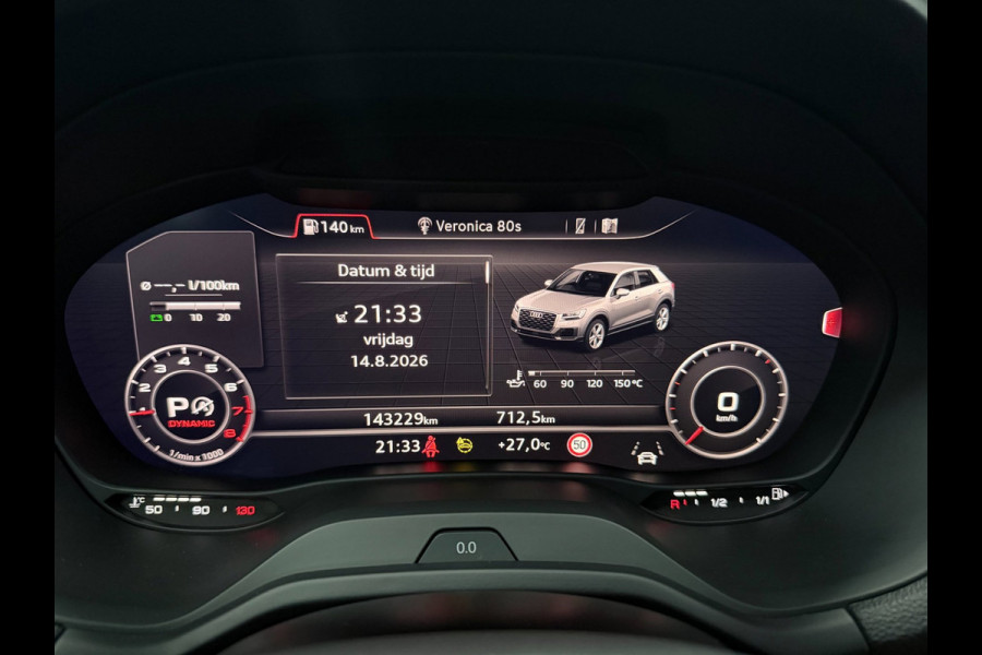 Audi Q2 35 TFSI S Edition 19'' PANO/V-COCKPIT/B&O/LEDER/CAM/DAB/CARPLAY/SFEERVERL///