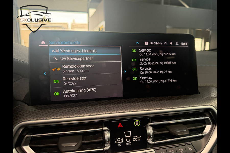 BMW X3 XDrive30e High Executive PANO|CAMERA|HUD|BMW LASER|