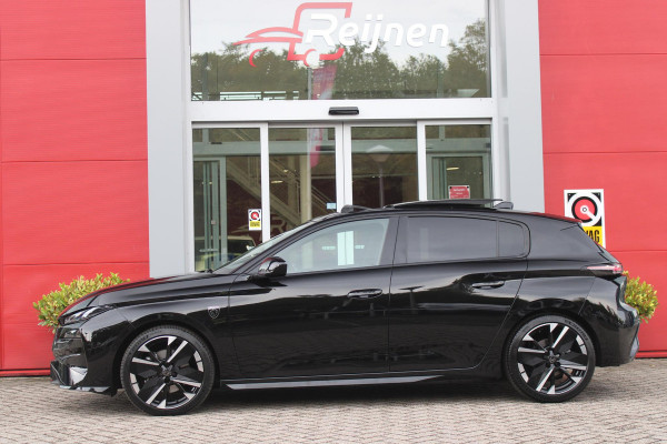 Peugeot 308 1.2 Hybrid 145PK AUTOMAAT GT PACK | PANORAMA SCHUIF/KANTEL DAK | AFNEEMBARE TREKHAAK | SENSATION PACK: FOCAL HIFI SYSTEM MET 10 SPEAKERS/DRAADLOZE TELEFOONLADER | 360 VISION & DRIVE ASSIST PLUS PACK: ACHTERUITRIJCAMERA 360° VISEOPARK (4-CAMERA'S)/PARKEERHULP VOOR + ACHTER/ANTIDIEFSTAL ALARM/3-D INSTRUMENTENPANEEL/CLEAN CABIN | ALCANTARA EXECUTIVE PACK: BEKLEDING ALCANTARA/KUNSTLEDER INCL. ELEKTRISCH VERSTELBARE AGR STOEL MET GEHEUGENFUNCTIE/VERWARMBARE VOORSTOELEN/MASSAGE FUNCTIE OP BEIDE VOORSTOELEN |  18" LICHTMETALEN VELGEN | NAVIGATIE | LED MATRIX KOPLAMPEN | KEYLE