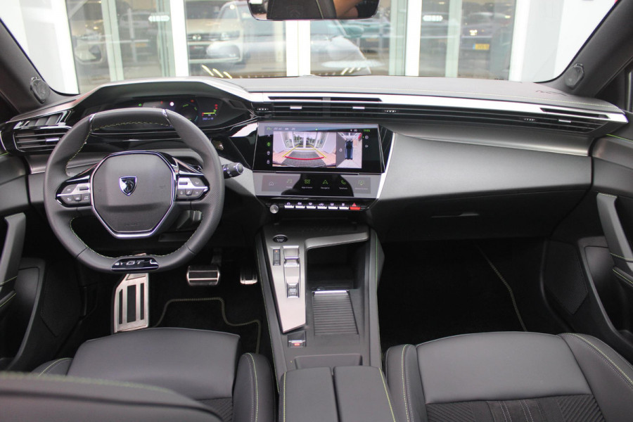 Peugeot 308 1.2 Hybrid 145PK AUTOMAAT GT PACK | PANORAMA SCHUIF/KANTEL DAK | AFNEEMBARE TREKHAAK | SENSATION PACK: FOCAL HIFI SYSTEM MET 10 SPEAKERS/DRAADLOZE TELEFOONLADER | 360 VISION & DRIVE ASSIST PLUS PACK: ACHTERUITRIJCAMERA 360° VISEOPARK (4-CAMERA'S)/PARKEERHULP VOOR + ACHTER/ANTIDIEFSTAL ALARM/3-D INSTRUMENTENPANEEL/CLEAN CABIN | ALCANTARA EXECUTIVE PACK: BEKLEDING ALCANTARA/KUNSTLEDER INCL. ELEKTRISCH VERSTELBARE AGR STOEL MET GEHEUGENFUNCTIE/VERWARMBARE VOORSTOELEN/MASSAGE FUNCTIE OP BEIDE VOORSTOELEN |  18" LICHTMETALEN VELGEN | NAVIGATIE | LED MATRIX KOPLAMPEN | KEYLE