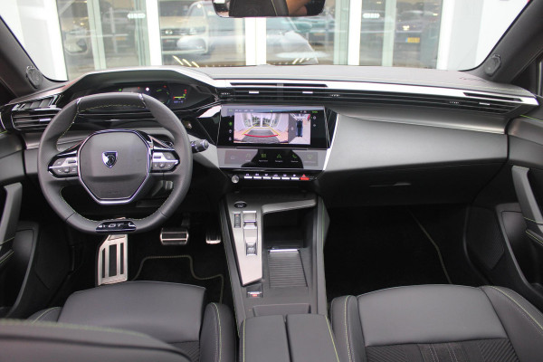 Peugeot 308 1.2 Hybrid 145PK AUTOMAAT GT PACK | PANORAMA SCHUIF/KANTEL DAK | AFNEEMBARE TREKHAAK | SENSATION PACK: FOCAL HIFI SYSTEM MET 10 SPEAKERS/DRAADLOZE TELEFOONLADER | 360 VISION & DRIVE ASSIST PLUS PACK: ACHTERUITRIJCAMERA 360° VISEOPARK (4-CAMERA'S)/PARKEERHULP VOOR + ACHTER/ANTIDIEFSTAL ALARM/3-D INSTRUMENTENPANEEL/CLEAN CABIN | ALCANTARA EXECUTIVE PACK: BEKLEDING ALCANTARA/KUNSTLEDER INCL. ELEKTRISCH VERSTELBARE AGR STOEL MET GEHEUGENFUNCTIE/VERWARMBARE VOORSTOELEN/MASSAGE FUNCTIE OP BEIDE VOORSTOELEN |  18" LICHTMETALEN VELGEN | NAVIGATIE | LED MATRIX KOPLAMPEN | KEYLE
