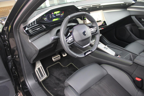 Peugeot 308 1.2 Hybrid 145PK AUTOMAAT GT PACK | PANORAMA SCHUIF/KANTEL DAK | AFNEEMBARE TREKHAAK | SENSATION PACK: FOCAL HIFI SYSTEM MET 10 SPEAKERS/DRAADLOZE TELEFOONLADER | 360 VISION & DRIVE ASSIST PLUS PACK: ACHTERUITRIJCAMERA 360° VISEOPARK (4-CAMERA'S)/PARKEERHULP VOOR + ACHTER/ANTIDIEFSTAL ALARM/3-D INSTRUMENTENPANEEL/CLEAN CABIN | ALCANTARA EXECUTIVE PACK: BEKLEDING ALCANTARA/KUNSTLEDER INCL. ELEKTRISCH VERSTELBARE AGR STOEL MET GEHEUGENFUNCTIE/VERWARMBARE VOORSTOELEN/MASSAGE FUNCTIE OP BEIDE VOORSTOELEN |  18" LICHTMETALEN VELGEN | NAVIGATIE | LED MATRIX KOPLAMPEN | KEYLE
