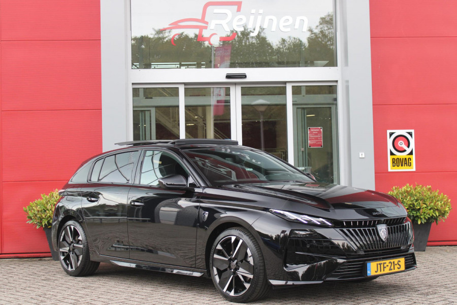 Peugeot 308 1.2 Hybrid 145PK AUTOMAAT GT PACK | PANORAMA SCHUIF/KANTEL DAK | AFNEEMBARE TREKHAAK | SENSATION PACK: FOCAL HIFI SYSTEM MET 10 SPEAKERS/DRAADLOZE TELEFOONLADER | 360 VISION & DRIVE ASSIST PLUS PACK: ACHTERUITRIJCAMERA 360° VISEOPARK (4-CAMERA'S)/PARKEERHULP VOOR + ACHTER/ANTIDIEFSTAL ALARM/3-D INSTRUMENTENPANEEL/CLEAN CABIN | ALCANTARA EXECUTIVE PACK: BEKLEDING ALCANTARA/KUNSTLEDER INCL. ELEKTRISCH VERSTELBARE AGR STOEL MET GEHEUGENFUNCTIE/VERWARMBARE VOORSTOELEN/MASSAGE FUNCTIE OP BEIDE VOORSTOELEN |  18" LICHTMETALEN VELGEN | NAVIGATIE | LED MATRIX KOPLAMPEN | KEYLE
