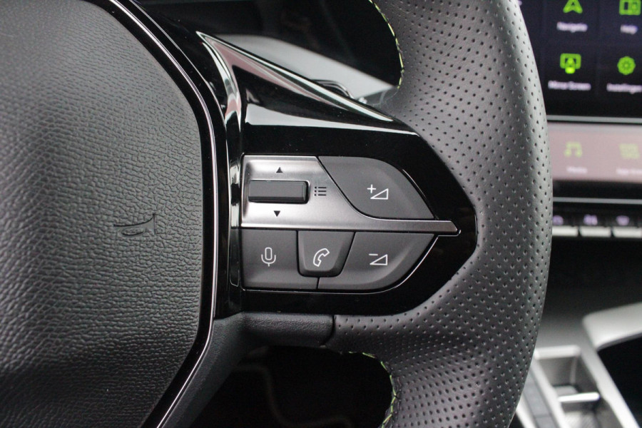 Peugeot 308 1.2 Hybrid 145PK AUTOMAAT GT PACK | PANORAMA SCHUIF/KANTEL DAK | AFNEEMBARE TREKHAAK | SENSATION PACK: FOCAL HIFI SYSTEM MET 10 SPEAKERS/DRAADLOZE TELEFOONLADER | 360 VISION & DRIVE ASSIST PLUS PACK: ACHTERUITRIJCAMERA 360° VISEOPARK (4-CAMERA'S)/PARKEERHULP VOOR + ACHTER/ANTIDIEFSTAL ALARM/3-D INSTRUMENTENPANEEL/CLEAN CABIN | ALCANTARA EXECUTIVE PACK: BEKLEDING ALCANTARA/KUNSTLEDER INCL. ELEKTRISCH VERSTELBARE AGR STOEL MET GEHEUGENFUNCTIE/VERWARMBARE VOORSTOELEN/MASSAGE FUNCTIE OP BEIDE VOORSTOELEN |  18" LICHTMETALEN VELGEN | NAVIGATIE | LED MATRIX KOPLAMPEN | KEYLE