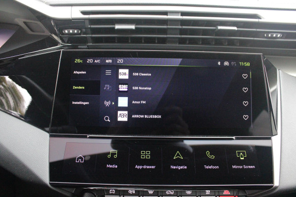 Peugeot 308 1.2 Hybrid 145PK AUTOMAAT GT PACK | PANORAMA SCHUIF/KANTEL DAK | AFNEEMBARE TREKHAAK | SENSATION PACK: FOCAL HIFI SYSTEM MET 10 SPEAKERS/DRAADLOZE TELEFOONLADER | 360 VISION & DRIVE ASSIST PLUS PACK: ACHTERUITRIJCAMERA 360° VISEOPARK (4-CAMERA'S)/PARKEERHULP VOOR + ACHTER/ANTIDIEFSTAL ALARM/3-D INSTRUMENTENPANEEL/CLEAN CABIN | ALCANTARA EXECUTIVE PACK: BEKLEDING ALCANTARA/KUNSTLEDER INCL. ELEKTRISCH VERSTELBARE AGR STOEL MET GEHEUGENFUNCTIE/VERWARMBARE VOORSTOELEN/MASSAGE FUNCTIE OP BEIDE VOORSTOELEN |  18" LICHTMETALEN VELGEN | NAVIGATIE | LED MATRIX KOPLAMPEN | KEYLE
