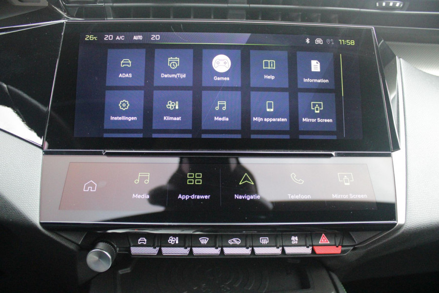 Peugeot 308 1.2 Hybrid 145PK AUTOMAAT GT PACK | PANORAMA SCHUIF/KANTEL DAK | AFNEEMBARE TREKHAAK | SENSATION PACK: FOCAL HIFI SYSTEM MET 10 SPEAKERS/DRAADLOZE TELEFOONLADER | 360 VISION & DRIVE ASSIST PLUS PACK: ACHTERUITRIJCAMERA 360° VISEOPARK (4-CAMERA'S)/PARKEERHULP VOOR + ACHTER/ANTIDIEFSTAL ALARM/3-D INSTRUMENTENPANEEL/CLEAN CABIN | ALCANTARA EXECUTIVE PACK: BEKLEDING ALCANTARA/KUNSTLEDER INCL. ELEKTRISCH VERSTELBARE AGR STOEL MET GEHEUGENFUNCTIE/VERWARMBARE VOORSTOELEN/MASSAGE FUNCTIE OP BEIDE VOORSTOELEN |  18" LICHTMETALEN VELGEN | NAVIGATIE | LED MATRIX KOPLAMPEN | KEYLE